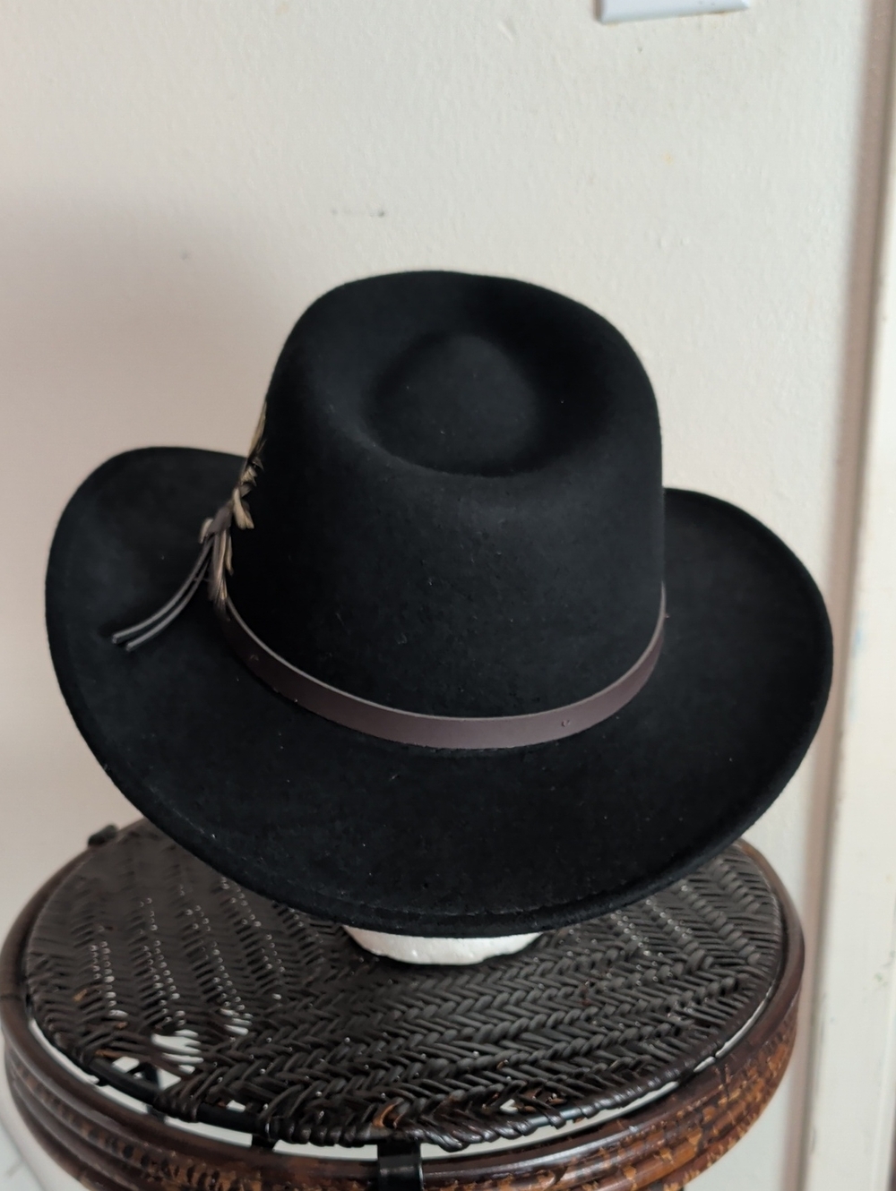 Scala Four Seasons Felt Outback Hat Women Size L - Picture 3 of 11